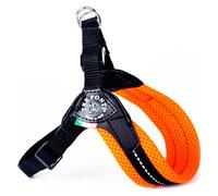 Tre Ponti Dog Harness RR200 Easy Fit Neon Orange, Adjustable & Reflective
