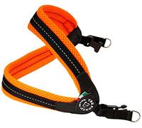 TRE PONTI Easy Fit Mesh Fix Neon Dog Harness, Size 2.5, Orange