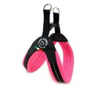 TRE PONTI Easy Fit Mesh Fix Neon Dog Harness, Size 2, Pink