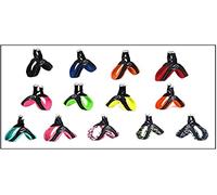 TRE PONTI Easy Fit Mesh Fix Neon Dog Harness, Size 4, Orange