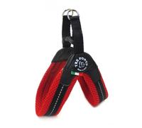 Tre Ponti Fibbia Small Dog Mesh Harness, 2.5 cm, Red