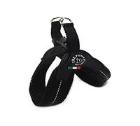 Tre Ponti Fibbia Small Dog Mesh Harness, 3.5 cm, Black
