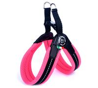Tre Ponti TF220 Easy Fit Soft Mesh Harness Pink For Dogs, Click Closure