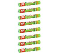 TRE Softmints BOR Peppermint Rolls Mints Multipack Chewy Centre (Pack of 8 x 44.9g) - Crisp Candy Shell Mint Roll - Bulk Bundle for Fresh Breath
