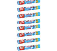 TRE Softmints BOR Spearmint Rolls Mints Multipack Chewy Centre (Pack of 8 x 44.9g) Crisp Candy Shell Mint Roll - Bulk Bundle for Fresh Breath
