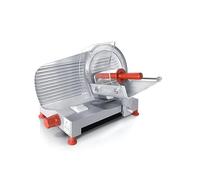Tre Spade D-250 Meat Slicer Machine - Electric Food Slicer - Cheese, Hams, Cold Meats, Cooked Meats, Charcuterie, Aluminium Body and Hardened Chrome Plated 25cm Blade