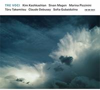 Tre Voci (Kim Kashkashian, Sivan Magen & Marina Piccinini) - Takemitsu / Debussy / Gubaidulina