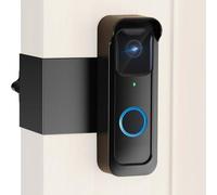 TREABEAR Doorbell Holder for Blink Video Doorbell 1st Gen, Drill-Free Doorbell Case for Blink Doorbell Holder, Mount with Rain Cover for Blink Video Doorbell Black, Accessories for Blink