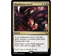 Treacherous Greed (foil) | Murders at Karlov Manor