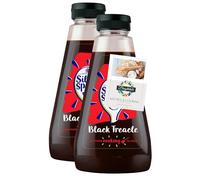 Treacle Bundle for Silver Spoon Black Treacle 680g 2 Pack + Brightdale Kitchen Booklet