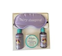 Treacle moon fairy sleeping Sleepy Lavender Pampering Box Set Shower bath gel, Sleepy Lavender pillow mist & body butter and Eye mask