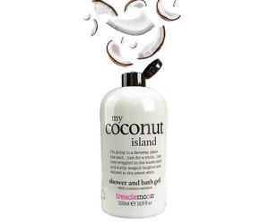 Treacle Moon My Coconut Island Shower & Bath Gel 500ml, Pack of 3