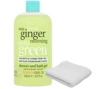 Treacle Moon Shower & Bath Gel (500ml) with Bath Washcloth (Ginger)