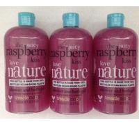 TREACLE MOON ,THE RASPBERY KISS SHOWER & BATH GEL 3x500ml