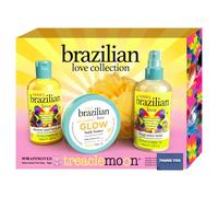 Treaclemoon Brazilian Love Collection Gift Set - Shower Gel, Body Scrub & Body Lotion - Pampering Bath & Skincare Present for Women
