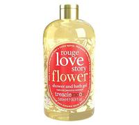 Treaclemoon Rouge Love Story Shower & Bath Gel 500ml - with Natural Jasmine Fragrance - Luxurious and Fragrant Cleanser for a Romantic Bath Experience