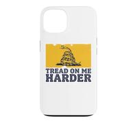 Tread On Me Harder Gadsden Parody Anti Authoritarian Grunge Case for iPhone 13