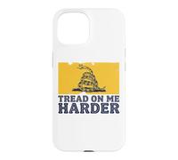 Tread On Me Harder Gadsden Parody Anti Authoritarian Grunge Case for iPhone 15