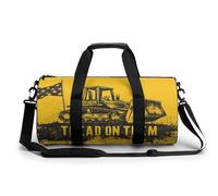 Tread On Them Killdozer Flag Funny Large Gym Bag Novelty Lightweight Duffel Bag Travel Tote Bags