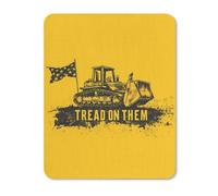Tread On Them Killdozer Flag Novelty Mouse Pad Cute Non-Slip Keyboard Pads Laptop Mat Desk Protectors 11.8"x9.8"