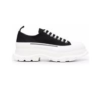 Tread Slick Lace Up Trainers - male - Alexander McQueen - Sneakers - Black - 9 UK - Shoes 9 UK