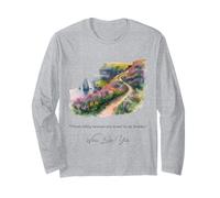 “Tread Softly Because You Tread on My Dreams” Ireland Poet Long Sleeve T-Shirt
