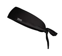 TreadBands All Terrain Tieback Non Slip Headband - Solid Colors (Black)