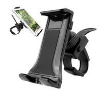 Treadmill Cell Phone Holder - 172g PP Adjustable Phonne Mount | Secure, Non-slip Clip with 360 Degree Rotation for Hands-Free Viewing | Phone Holder - Gym Running Workout