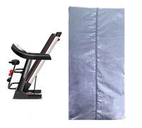 Treadmill Cover for ProForm Trainer 14.0, Dustproof Running Machine Fitness Home Gym Equipment Protective Cover for Indoor Outdoor,A/Style B-Silver