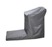 Treadmill Cover Running Machine Non-Folding Protector Silver 185x91x155cm