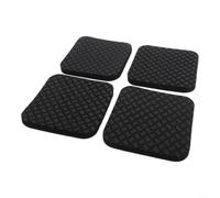 Treadmill Exercise Bike Mat Pads 4pcs/6pcs with Shock Absorbing Silicone for Stable and Quiet Workout (4pcs)