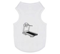 'Treadmill Exercise' Pet Dog/Cat T-Shirt (PT00122643)