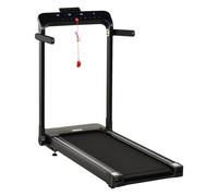 Treadmill Foldable 1.85HP 12km/h LED Screen Black 120x43cm Running Deck 90kg Max