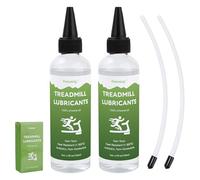 Treadmill Lubricant 250ml Total Universal Silicone Oil for Running Belt with Applicator Tubes, Quiet Walking Pad Lube for Fitness Equipment Maintenance, Non-Toxic Treadmill Belt Lubricant for Home Gym