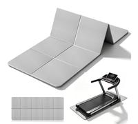 Treadmill Mat, 183x60x0.8cm Foldable Walking Pad Mat for Hardwood Floor