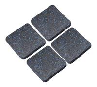 Treadmill Mat - 4 Non-Slip Floor Protectors, Heavy Duty Rubber Pads | Shock Absorption Equipment Base, Noise Reduction Cushion, Antivi Support Product