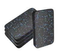 Treadmill Mat 4 Pieces Exercise Equipment Mat for Floor Protection