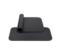 Treadmill Mat - Bike Trainer Mat 25x11.8x0.2 Inch | Silicone Roulat on Carpet, Exercise Bike Mats, Thick Folding Treadmill Mat