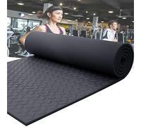 Treadmill Mats for Floor Protect, Treadmill Mat Noise Reduction, EVA Heavy Duty Sound Absorbing Anti-Vibration Mat, Home Gym Equipment Mat 200×100 cm