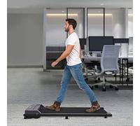 Treadmill Pad Running/Walking Under Desk Exercise Machine Home Office Running Gym & Training Walking Treadmill, For Home/Office, Equipment Compact Treadmills Portable Jogging 3HP 220V Grey