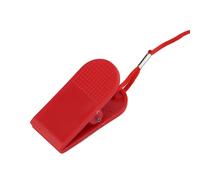 Treadmill Safety Key, Universal Treadmill Magnet with Automatic Protection Device and Strong Clip, Magnetic Security Lock Round Switch Lock for
