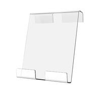 Treadmill Tablet Holder, Acrylic Phone Stand, Fitness Equipment Stand, Clear Acrylic Design, Quick Setup And No Tools Needed, 7.09x6.3 Inches, For Workouts At Home Or In The Gym
