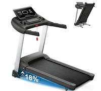 Treadmills for Home, Running Machine with 18% Auto Incline