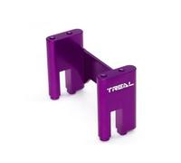 TREAL 7075 Aluminum Servo Mount CNC Machined Upgrades for Axial 1/8 AXP8 Gilamon(Purple)