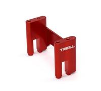 TREAL 7075 Aluminum Servo Mount CNC Machined Upgrades for Axial 1/8 AXP8 Gilamon(Red)
