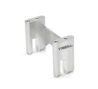 TREAL 7075 Aluminum Servo Mount CNC Machined Upgrades for Axial 1/8 AXP8 Gilamon(Silver)