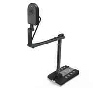 TreasLin Document Camera for Teachers HDMI USB-C 15MP HDIM Document Camera, Remote Learning Classroom Presentations Camera Art Classes Online Teaching with Multi Angle Rotation Adjustment LED Light