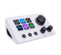 Treaslin N3 Programmable Stream Controller Deck with LCD Keys&Knobs-Custom Macro Keypad for Streaming(OBS,Twitch,YouTube),Content Creation (Adobe)&Gaming-Win&Mac
