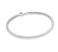 Treasure Bay Italian 925 Sterling Silver Snake Chain Bracelet for Men and Women (19.50)