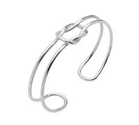 Treasure Bay Women's Silver Bracelet - Classic Handmade 925 Sterling Silver Bangle Bracelet for Women Girls